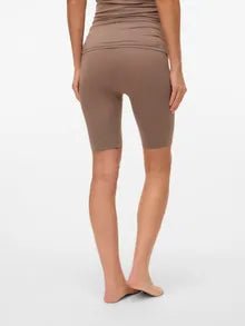 Mamalicious sømløse venteshorts, grå/falcon, MLTia - Buump - Shorts - Mamalicious