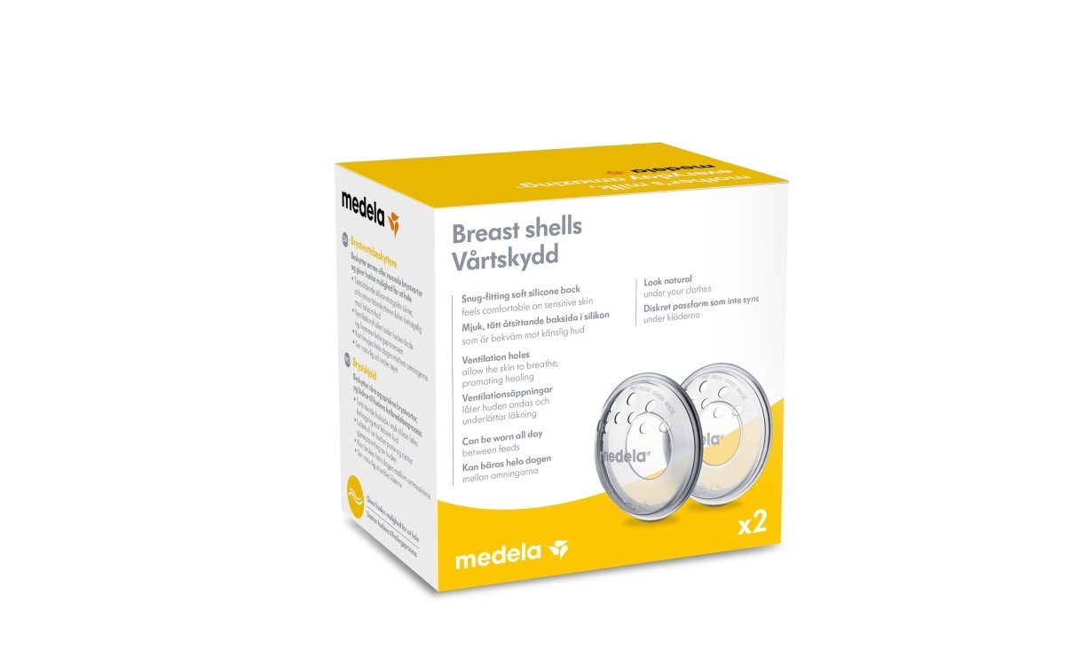 Brystvortebeskyttere, 2 stk., Medela#MedelaBreastfeedingBuump