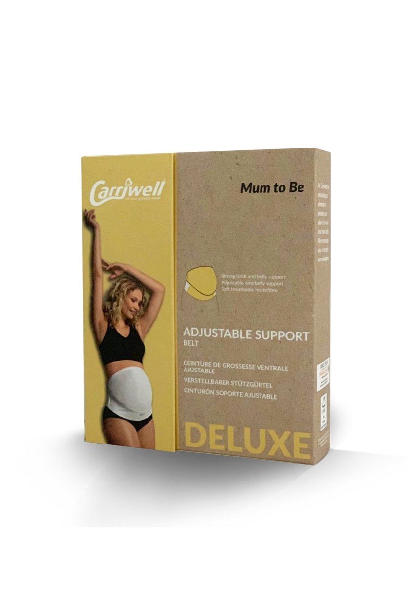 Carriwell Deluxe justerbart støttebælte til gravide, sort - Buump - Support belt - Carriwell