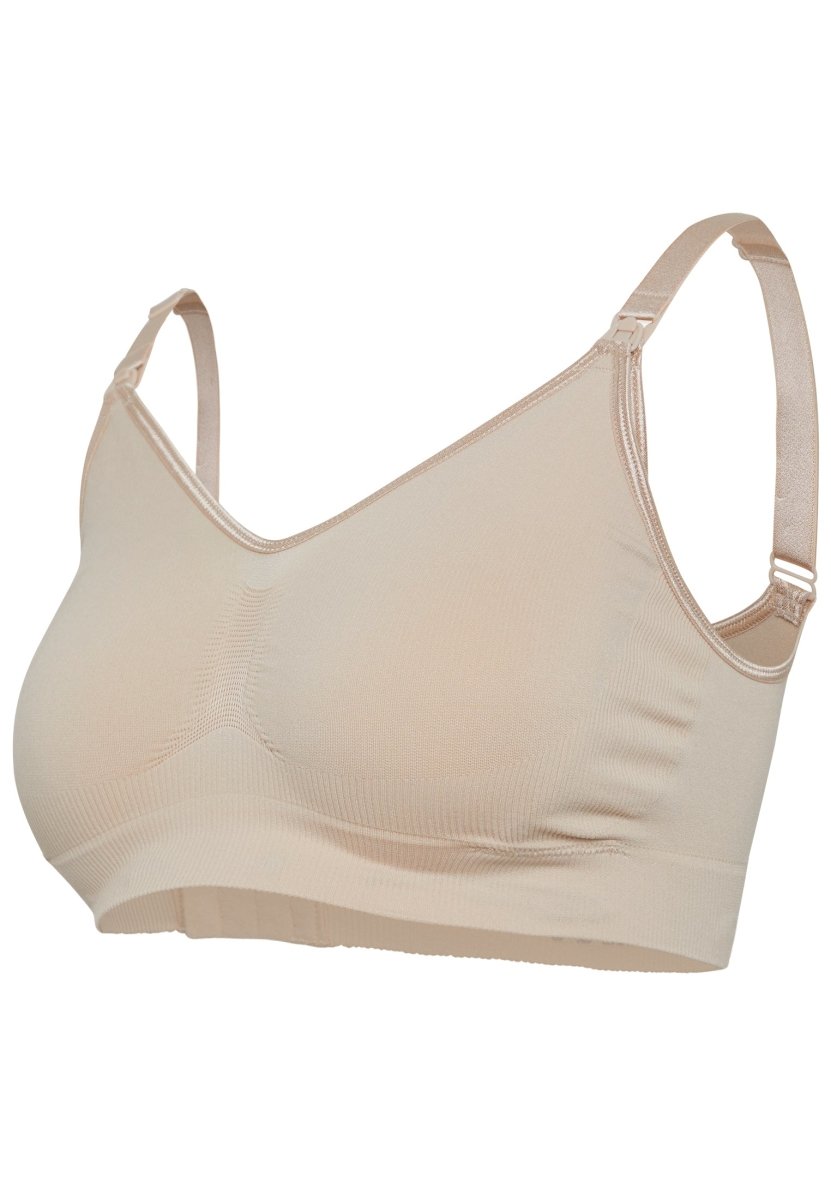 Carriwell graviditets- og amme-BH (Original seamless), hudfarvet#CarriwellLingerieBuump