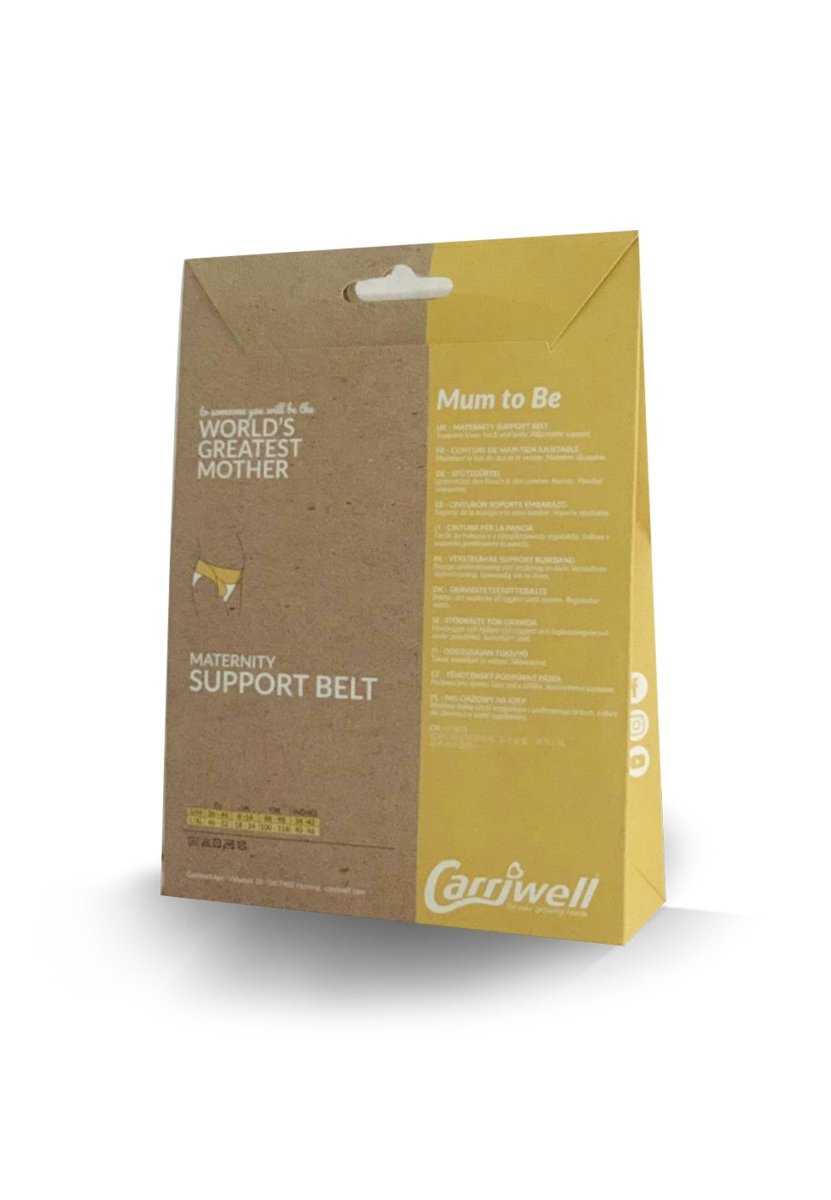 Carriwell graviditetsstøttebælte, sort - Buump - Support belt - Carriwell