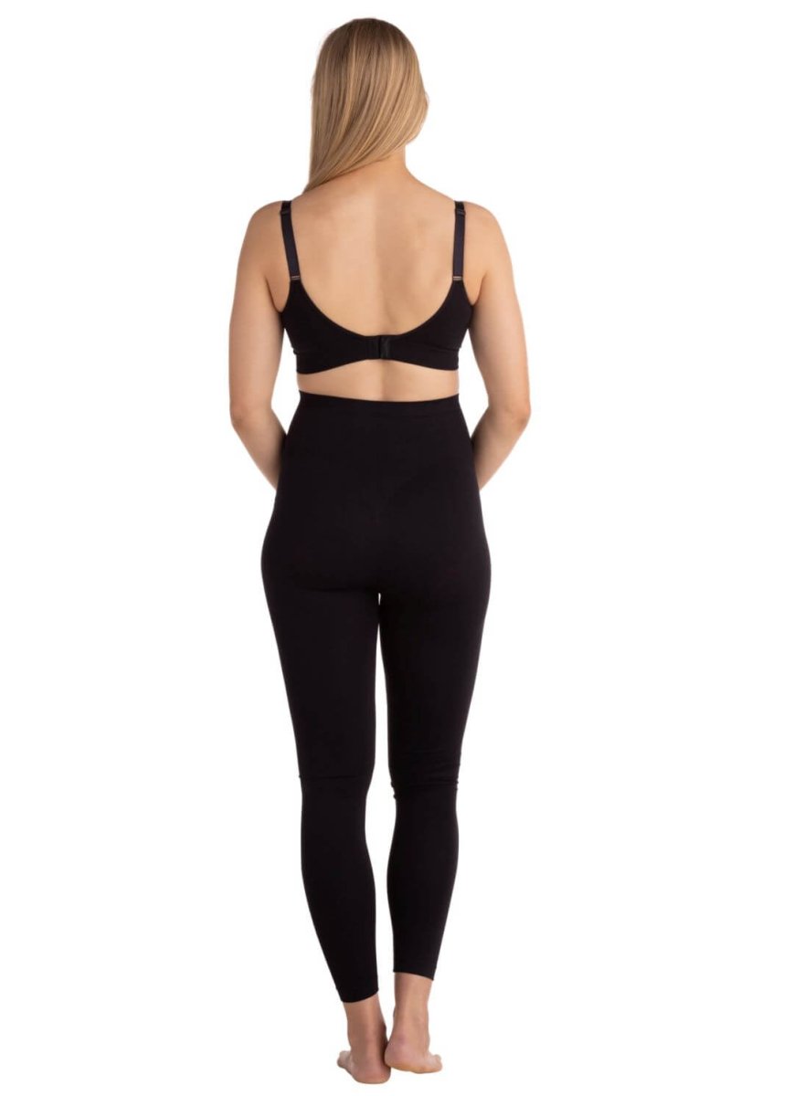 Carriwell sømløs graviditetsleggings med støtte, sort - Buump - Leggings - Carriwell