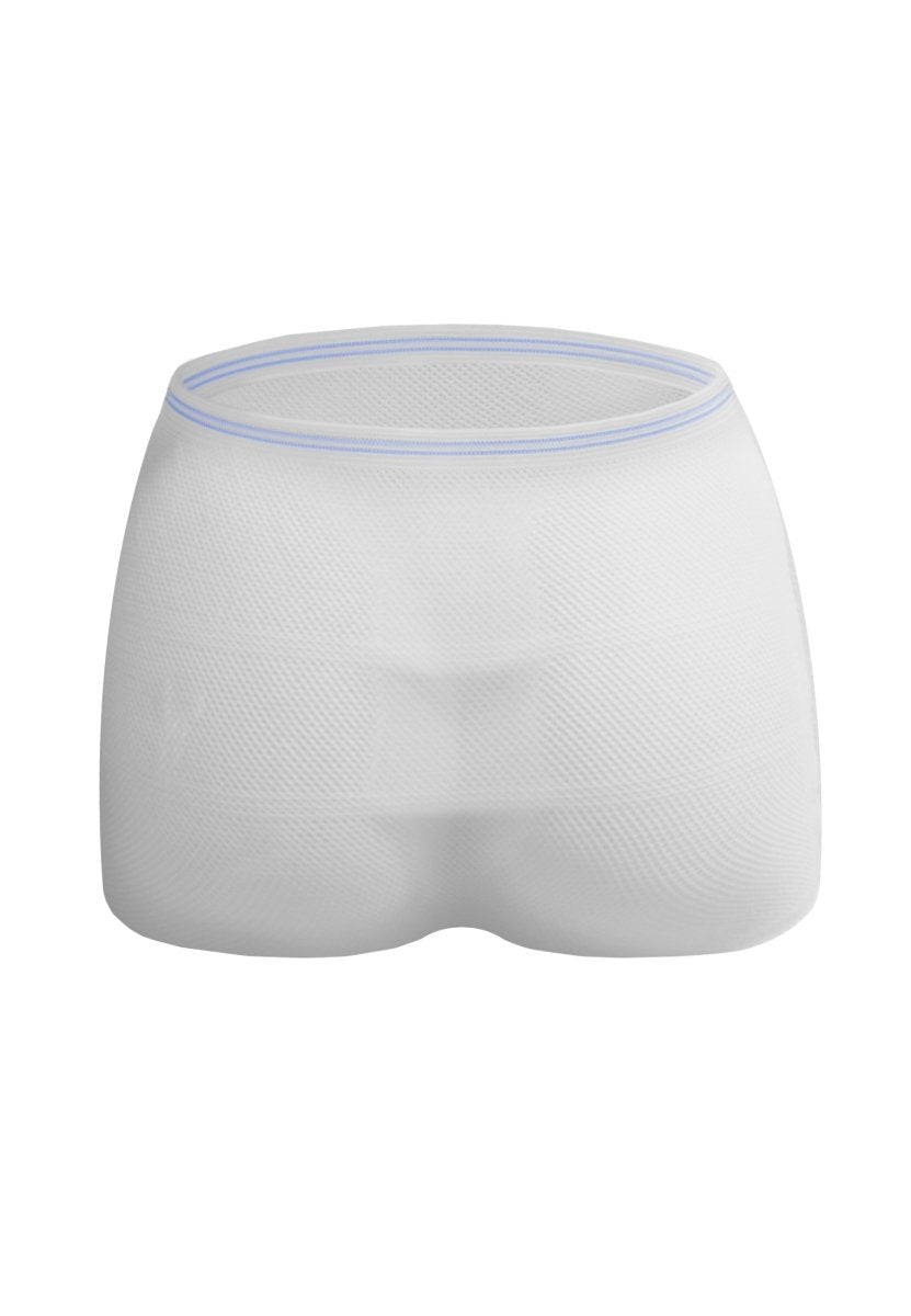 Carriwell vaskbare hospitalstrusser, hvide, 4 stk. - Buump - Trusser - Carriwell