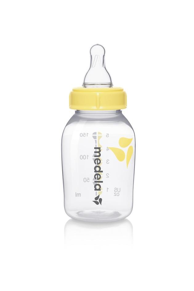 Flaske til brystmælk 150 ml. inkl. flaskesut str. small, Medela#MedelaBreastfeedingBuump