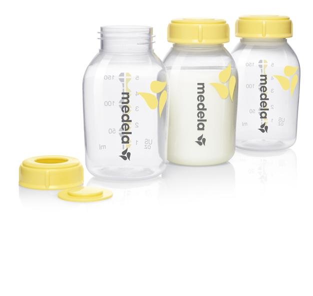 Flasker til brystmælk 150 ml. 3 stk., Medela#MedelaBreastfeedingBuump