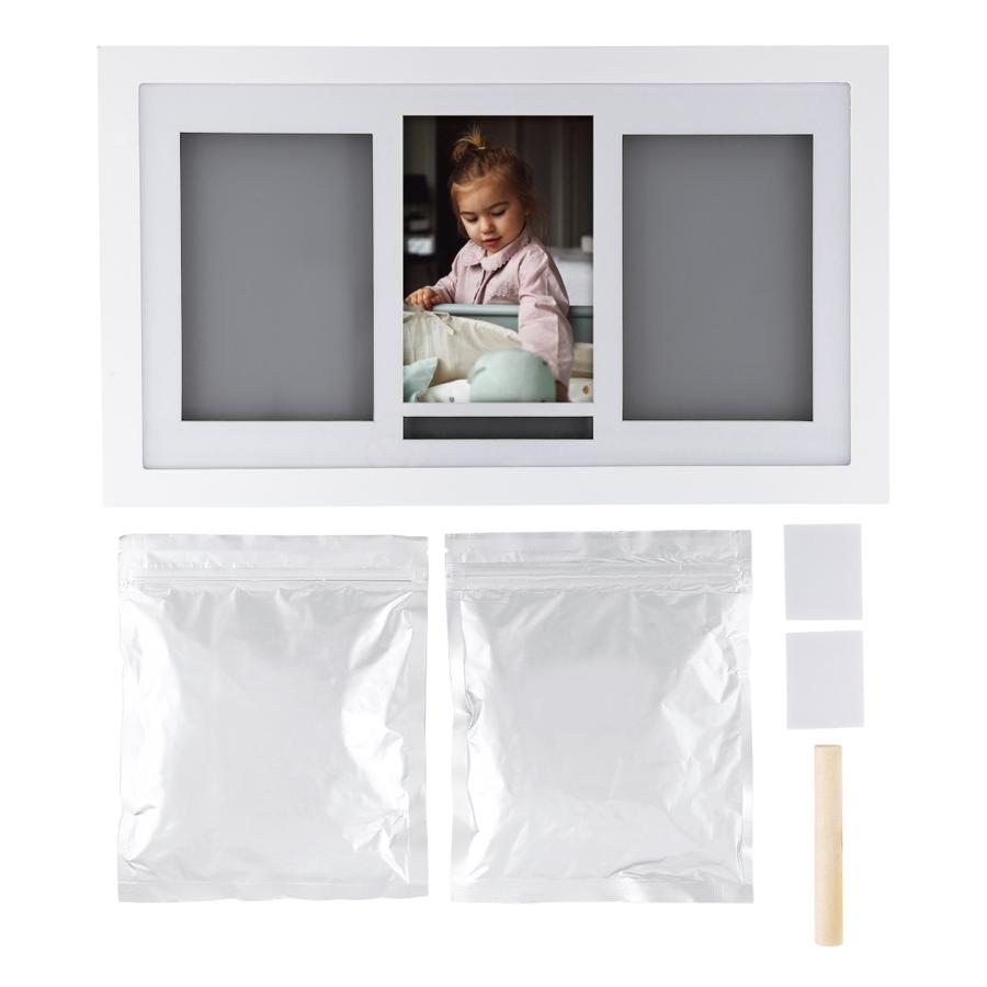 Hånd- og fodaftrykssæt med billedramme, stor#Vanilla CopenhagenPrint KitBuump