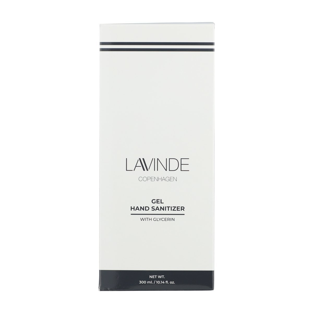 Lavinde Hand Sanitizer gel, 300 ML (med Glycerin) - Parfumefri#Lavinde CopenhagenSkincareBuump