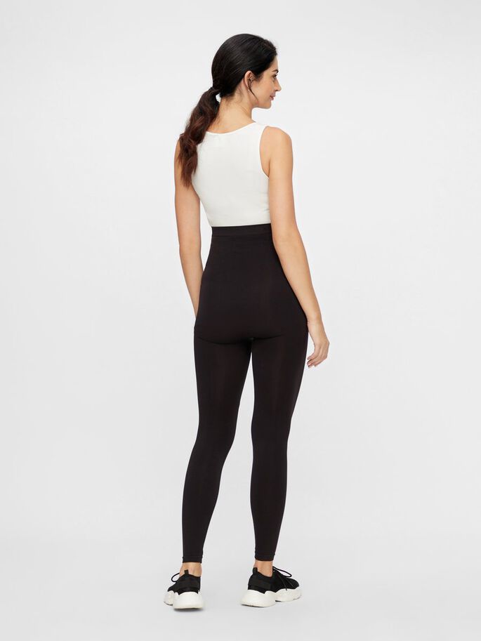 Mamalicious sorte graviditets leggings, MLTia#MamaliciousLeggingsBuump