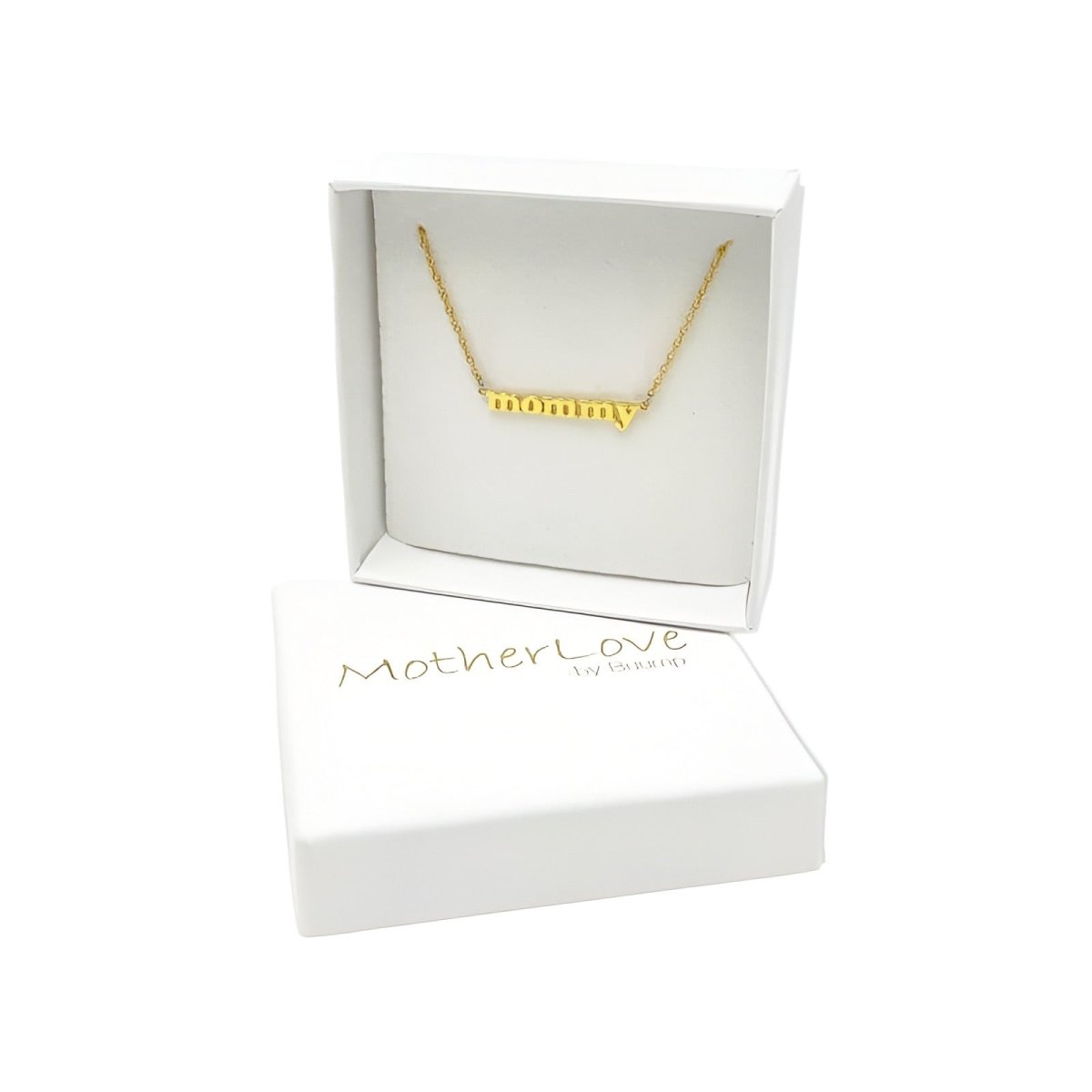 Mommy-halskæde i guld - Buump - Jewelry - MotherLove