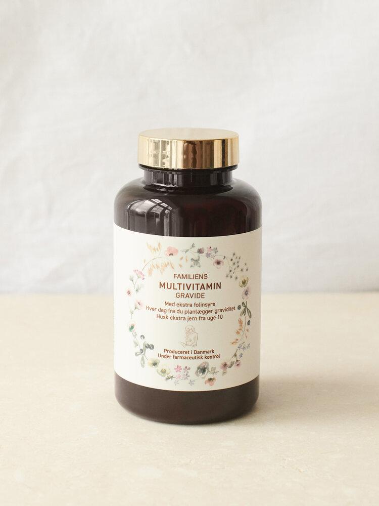 Multivitamin gravid, 180 tabletter (til 6 mdr.), Familiens Vitaminer#Familiens VitaminerVitaminsBuump