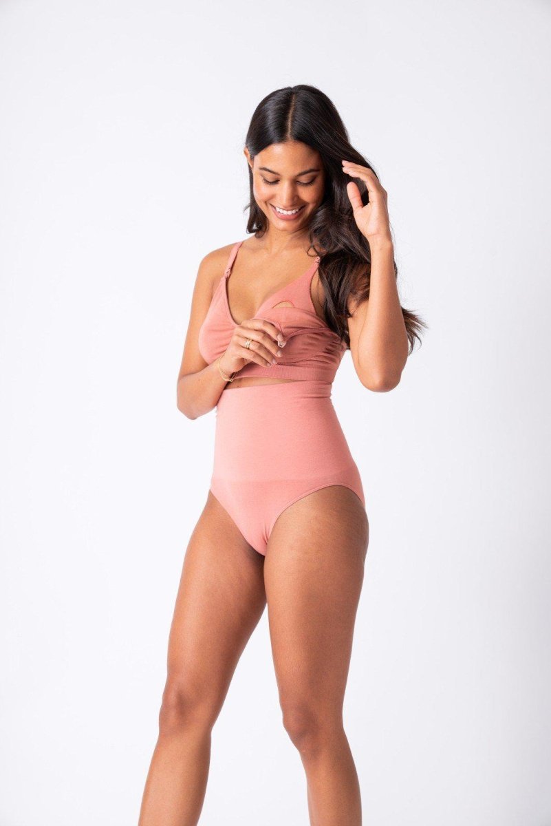 Samantha amme-bh i bambus 2-pak fra Seraphine (sort/rødbrun)#SeraphineAmme-bhBuump