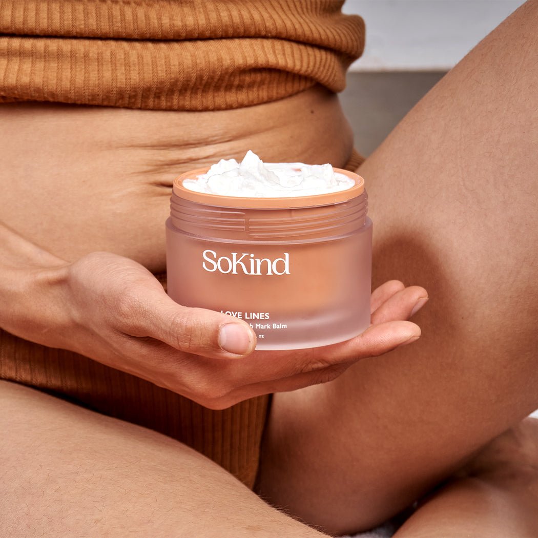 SoKind - Love Lines aktiv strækmærkecreme#SoKindSkincareBuump