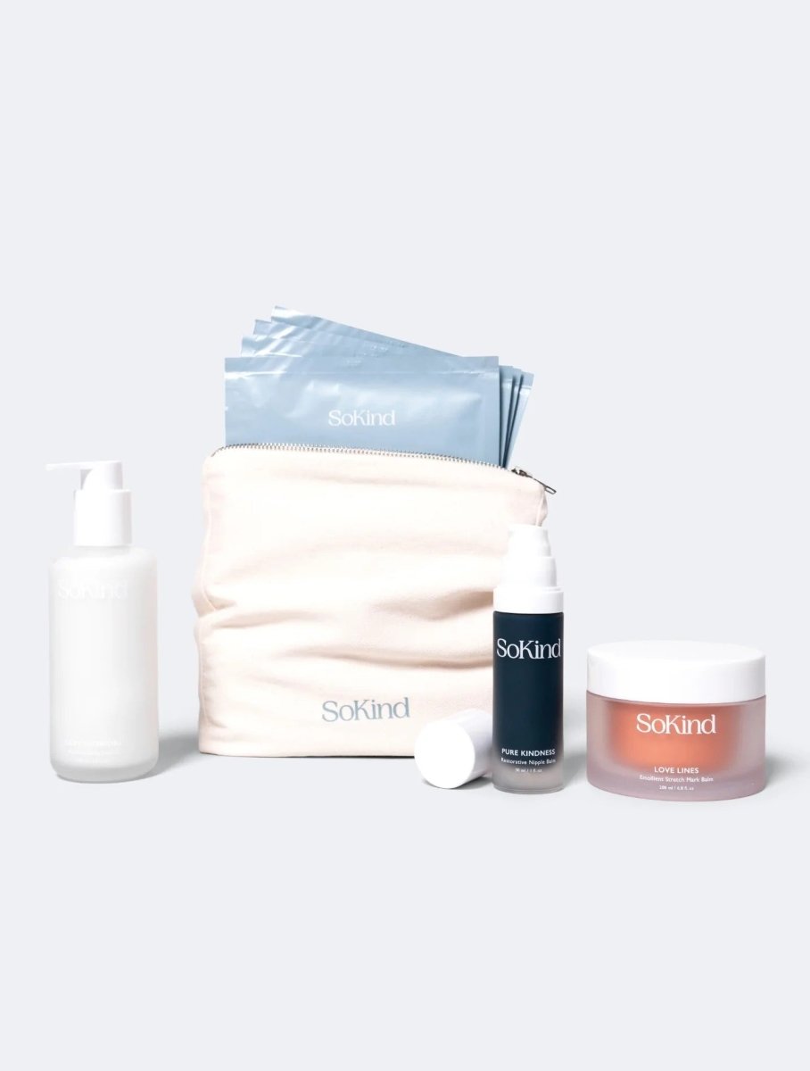 SoKind Pregnancy Skincare Kit, komplet hudplejeserie til gravide og nybagte mødre - Buump - Skincare - SoKind