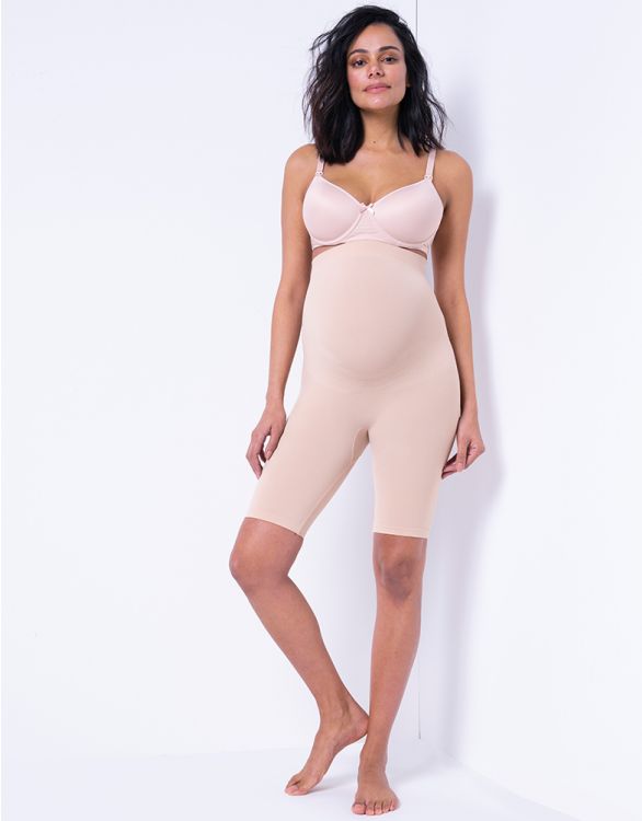 Sømløse support shorts (nude)#SeraphineShortsBuump