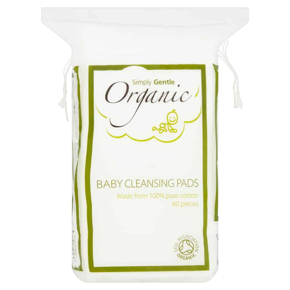 Store Vatrondeller Baby Pads Økologisk Bomuld, 60 stk., Simply Gentle - Buump - Cosmetics - Simply Gentle Organic