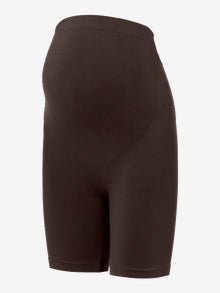 Mamalicious sømløse venteshorts, brun/java, MLTia - Buump - Shorts - Mamalicious