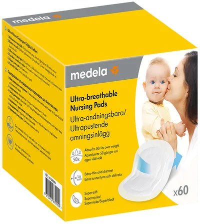 Medela ultra åndbare ammeindlæg 60 stk. - Buump - Lingerie - Medela