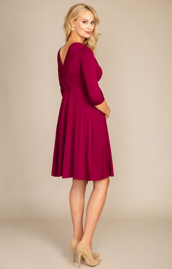 Willow kjole til gravid fra Tiffany Rose (burgundy)#Tiffany RoseBuump