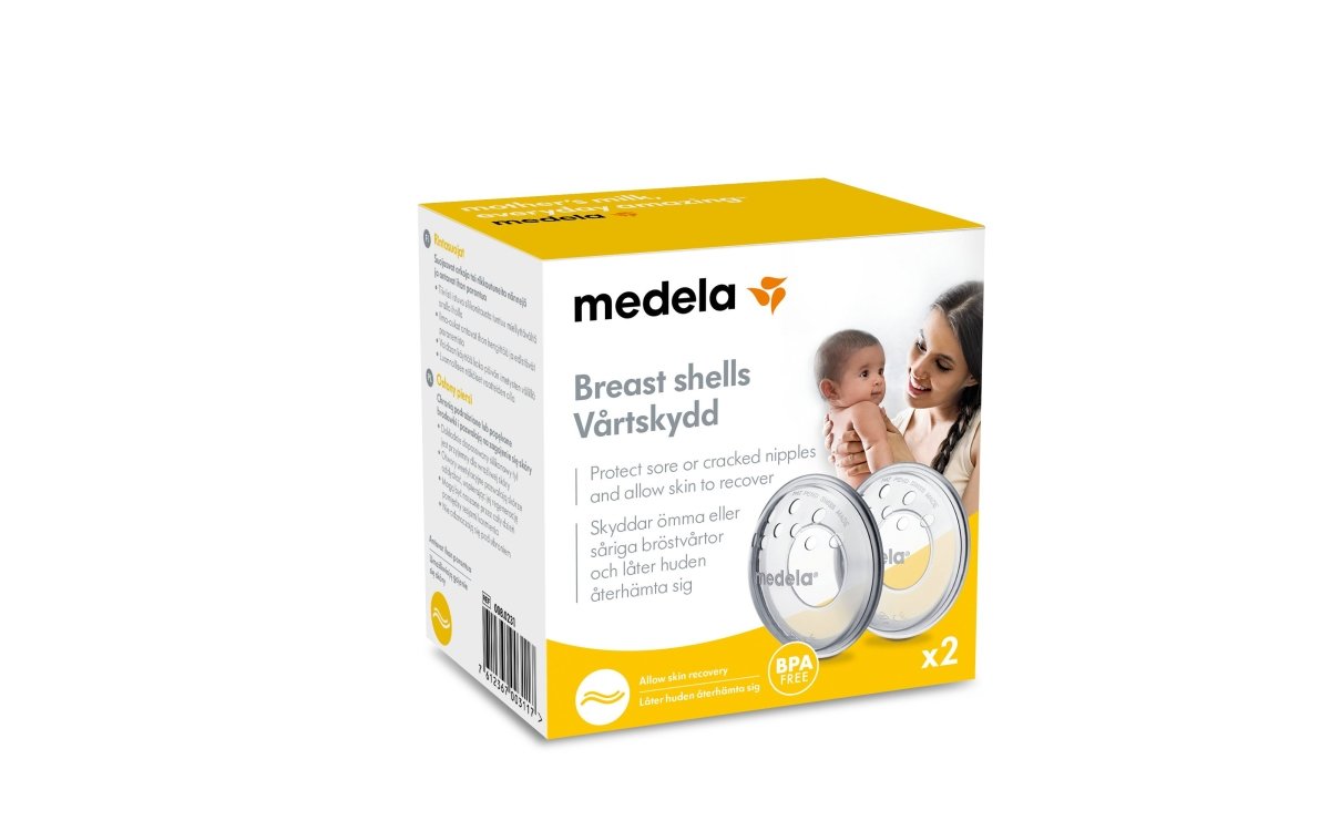 Brystvortebeskyttere, 2 stk., Medela#MedelaBreastfeedingBuump