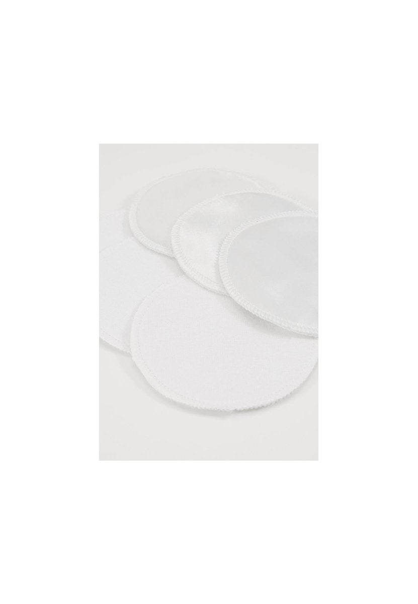 Carriwell ammeindlæg i silke, hvide, 6 stk. inkl. vaskepose, genanvendelige/vaskbare - Buump - Lingerie - Carriwell