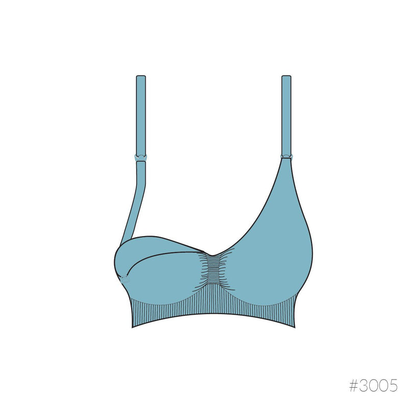 Carriwell graviditets- & amme-BH (Original seamless), sort