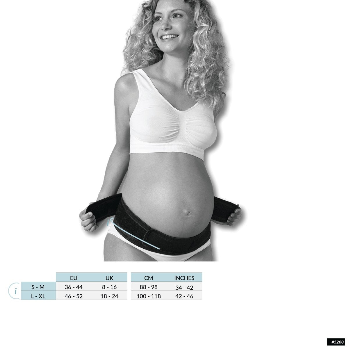 Carriwell graviditetsstøttebælte, sort - Buump - Support belt - Carriwell