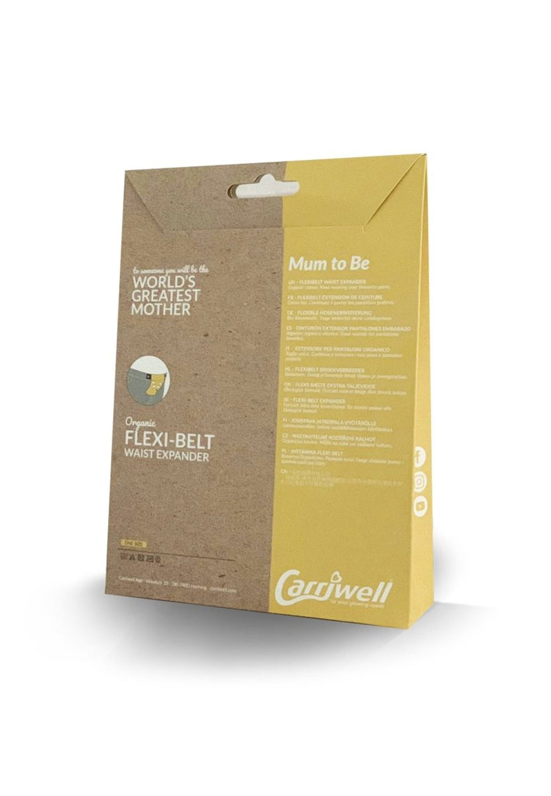 Carriwell, taljeforlænger 3-pak, økologisk bomuld (sort, hvid, marine)