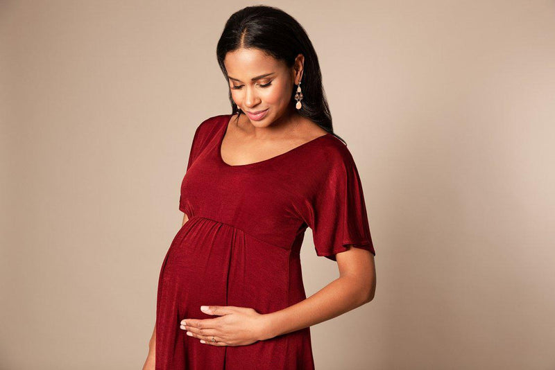 Kritisere gås Tangle Kimono-kjole til gravid fra Tiffany Rose | Smukke graviditetskjoler