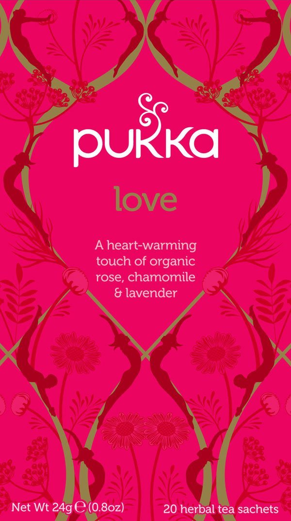 Pukka Love tea - økologisk te#PukkaTeaBuump