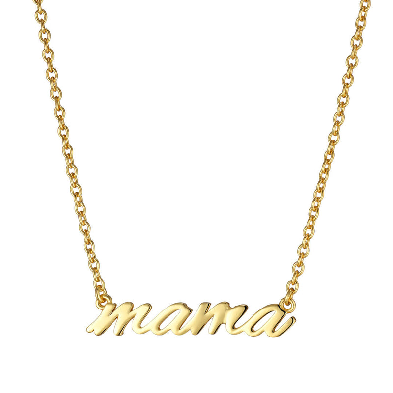 Mama-halskæde i guld
