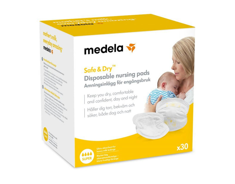 Medela Safe & Dry engangs ammeindlæg, 30 stk. - Buump - Breastfeeding - Medela