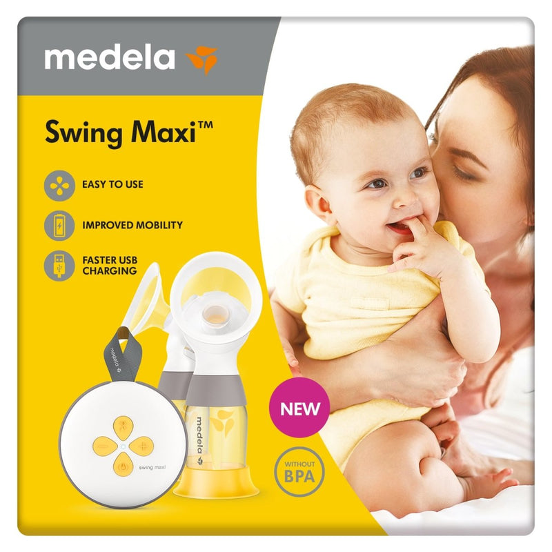 Medela Swing Maxi elektrisk dobbeltbrystpumpe - Buump - Breastfeeding - Medela