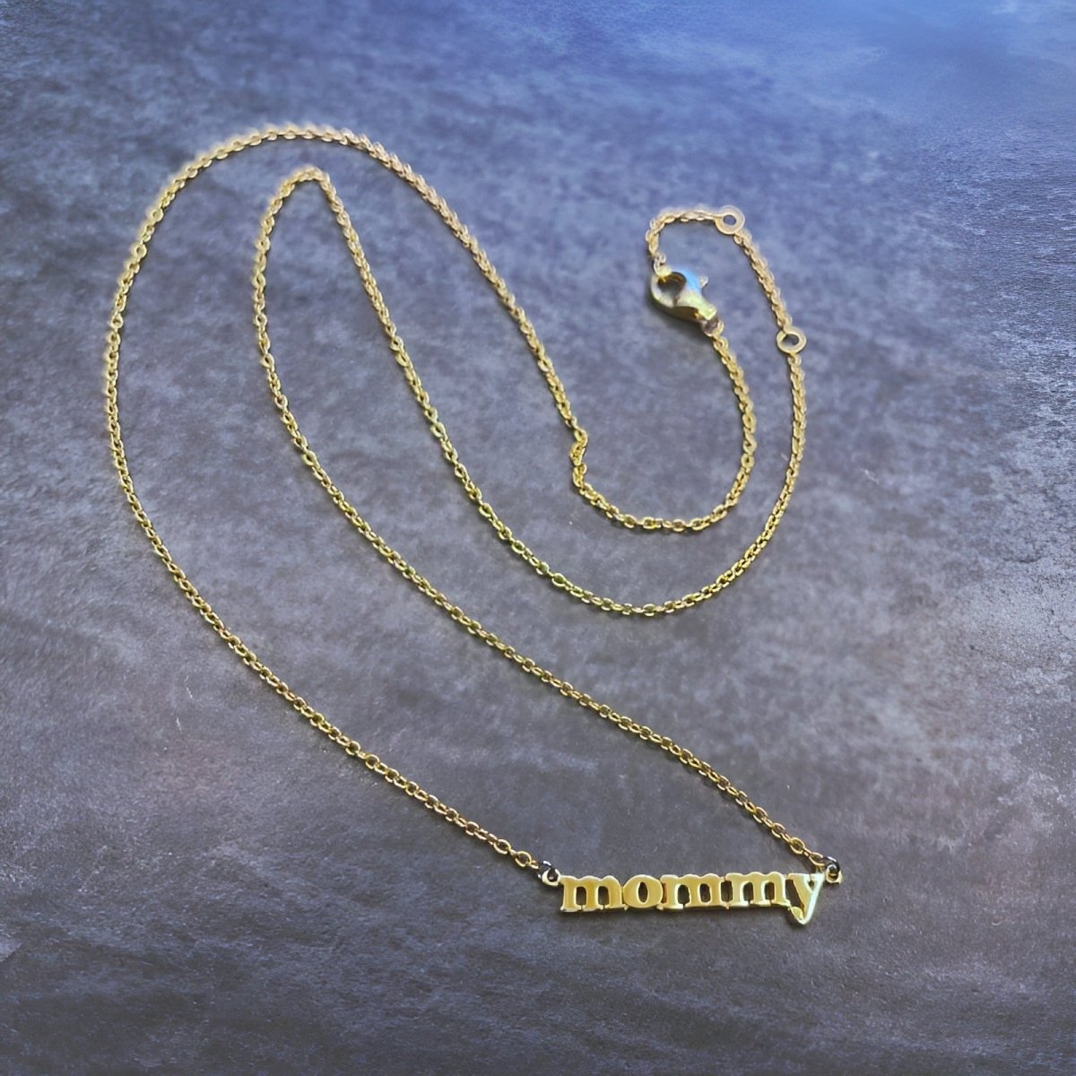 Mommy-halskæde i guld - Buump - Jewelry - MotherLove