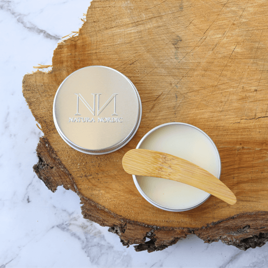Naturlig creme deodorant, Colombo (Lemon/Vanilie), aluminiumfri og plastfri, Natura Nordic (Vegansk)
