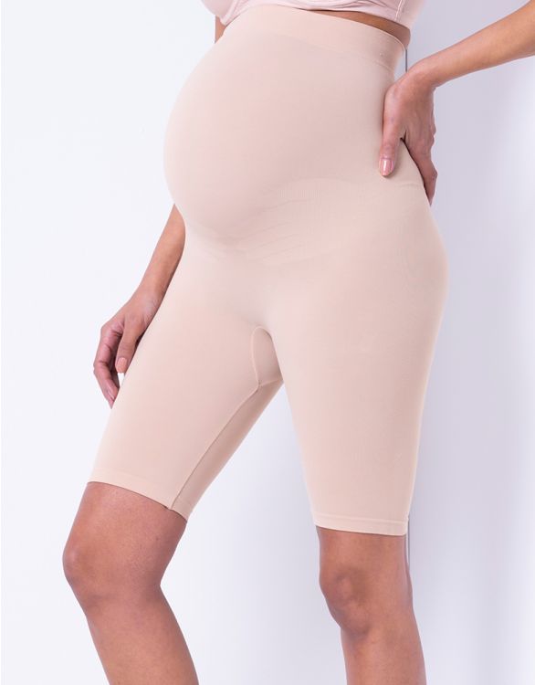 Sømløse support shorts (nude)#SeraphineShortsBuump