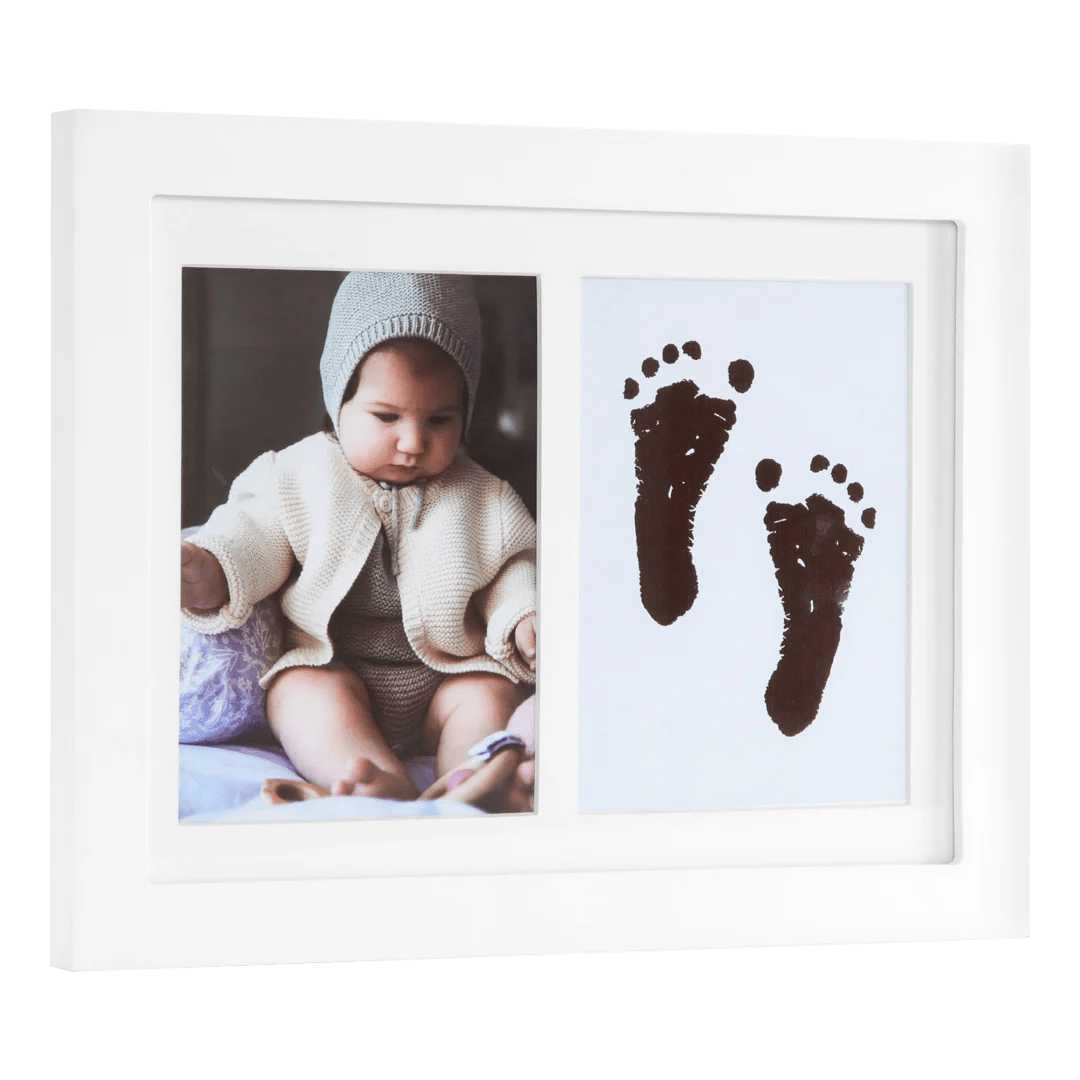 Vanilla Copenhagen Blækfrit Aftrykssæt til baby hånd og fod med billedramme - Buump - Print Kit - Vanilla Copenhagen