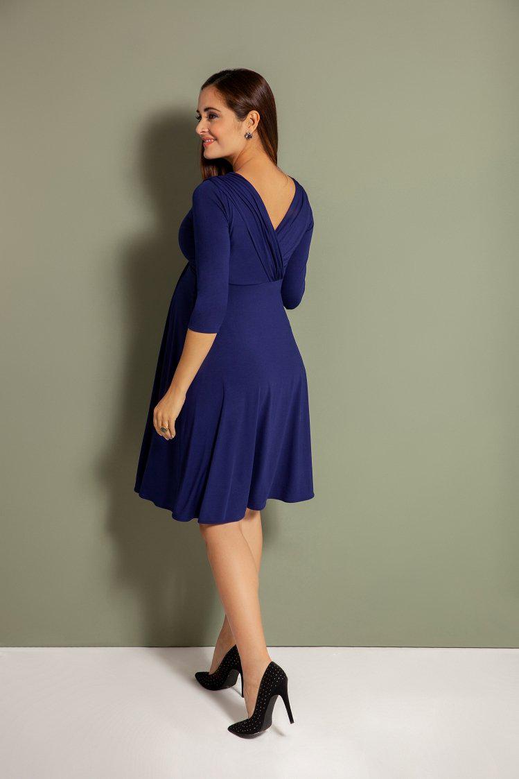 Willow kjole til gravid fra Tiffany Rose (blå)#Tiffany RoseDressBuump